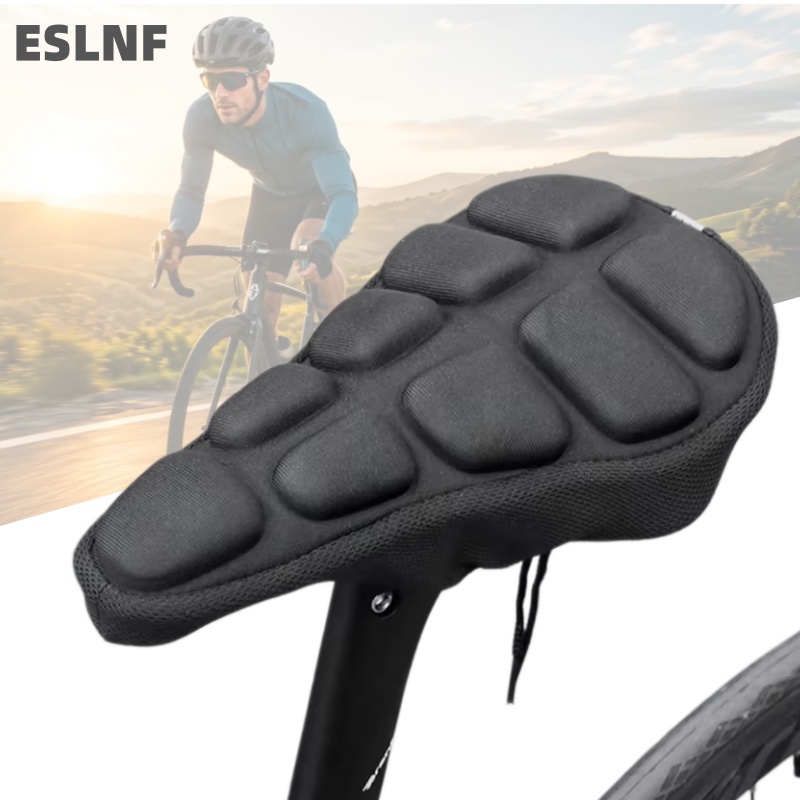 Commuting By Bike - Comfortabele fietszadelhoes Dikke sponskussen Fietszadelhoezen Fietsaccessoires