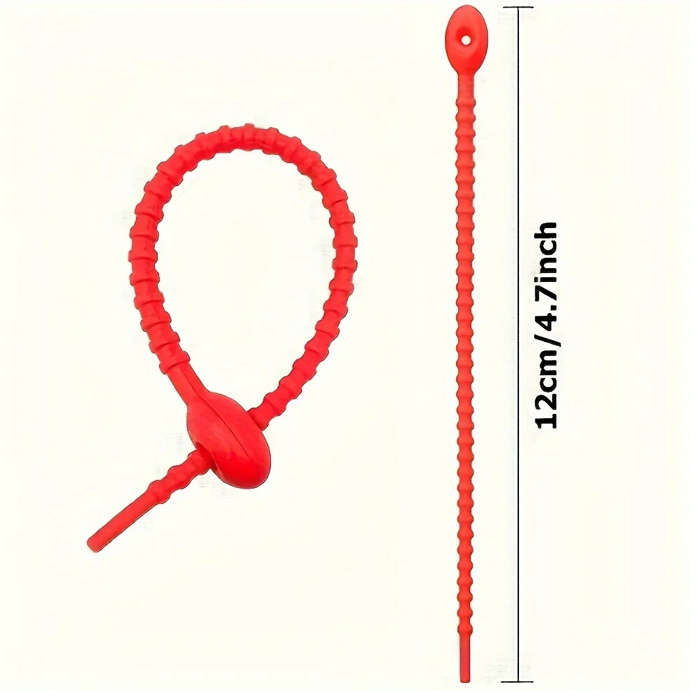 10 stuks siliconen kabelbinder - Cable Lock Flexible recensie en prijs