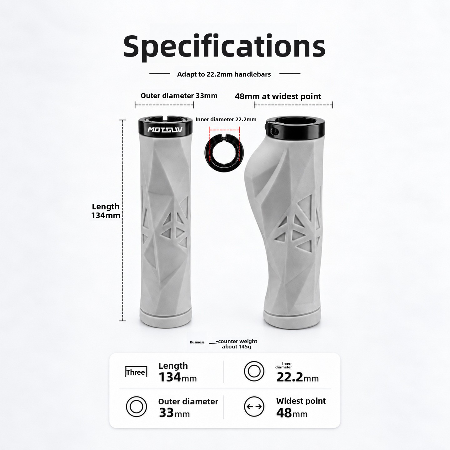 Mountainbike TPE handvatbekled - Commuter Bike Lock recensie en prijs