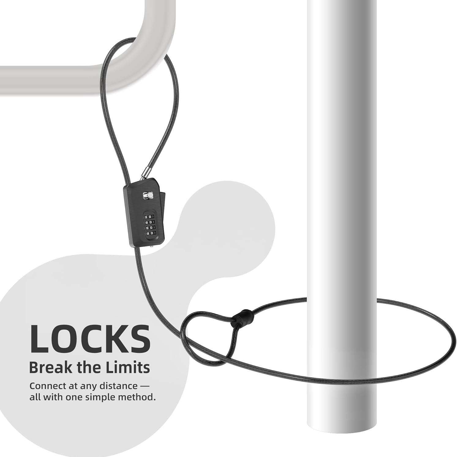 Python Kabelslot voor Fiets, S - Cable Lock Flexible recensie en prijs