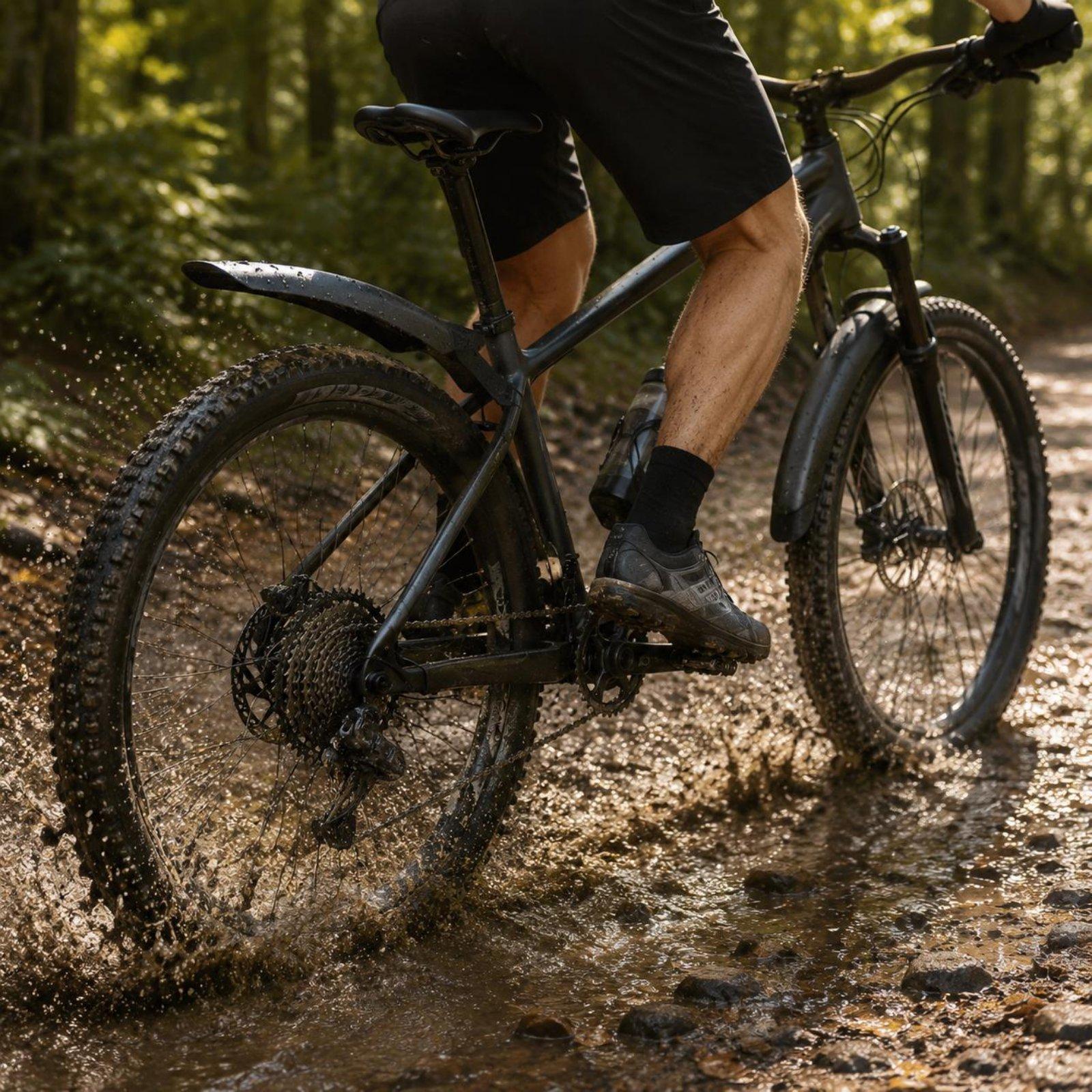 Spatscherm voor racefiets, 700 - Cycling Commute In Rain recensie en prijs