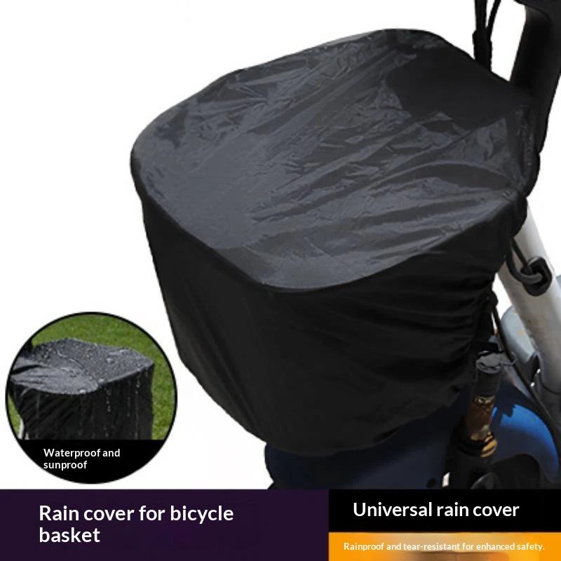 Waterdichte fietsmandbekleding - Cycling Commute In Rain recensie en prijs